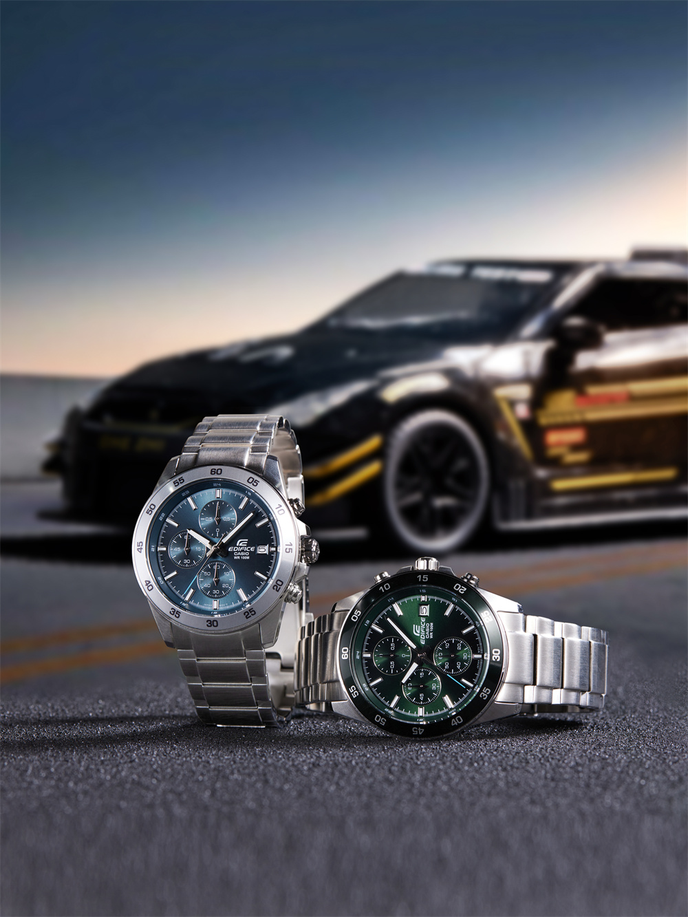 竞速飞驰，赋色新生！卡西欧EDIFICE EFR-526D系列演绎赛道光影